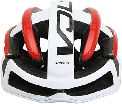 GIST Volo Casco Bici Bianco-Rosso : Amazon.it: Sport e tempo libero