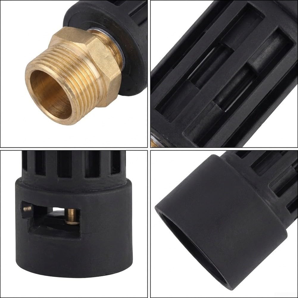 Adaptador para m22 para kärcher Metal Sin Fugas Negro Adaptador