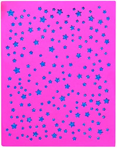 Miniatura 4 de Troqueles de corte de fondo de estrellas de metal, fondo de estrella de cinco puntas, plantillas en relieve, molde de plantilla para álbumes de