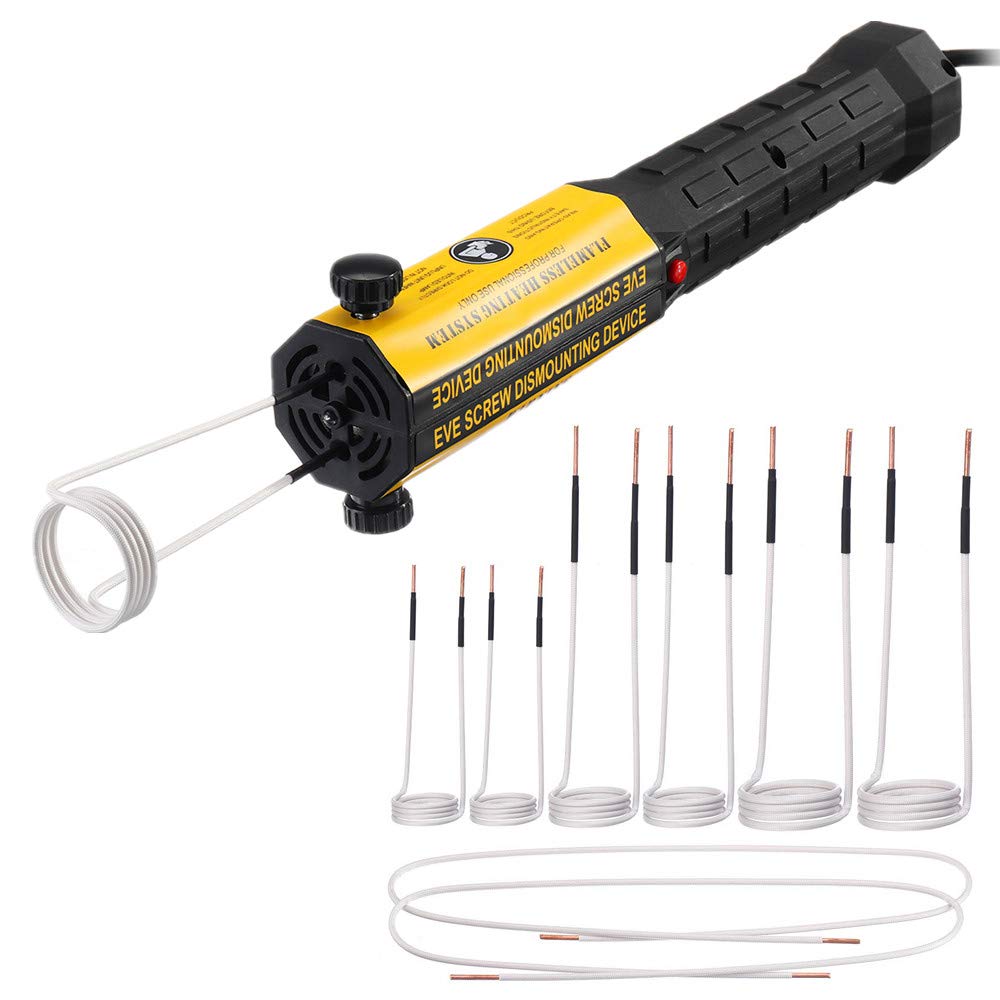 Magnetic Induction Heater, Professional Ductor Magnetic Induction Heater Kit Paint Less Dent Repair for Automotive Flameless Induction Heat Hand Tool