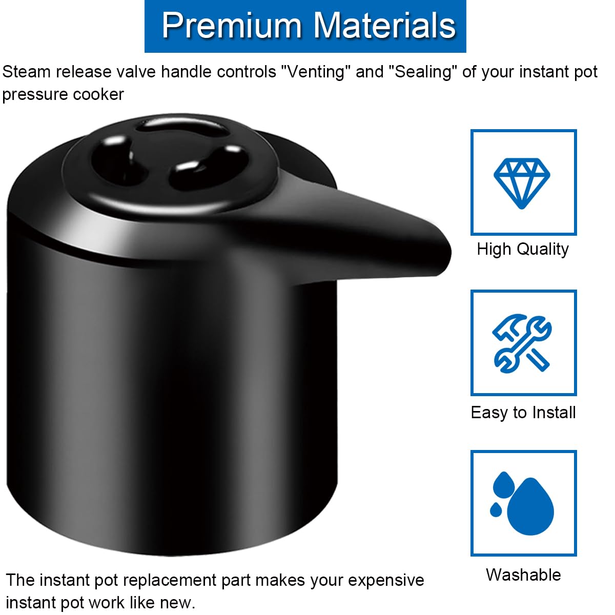 Kit Ricambio Instant Pot 14 Pezzi - Valvola Vapore, Guarnizioni, Per Modelli 5/6QT - Foto 5