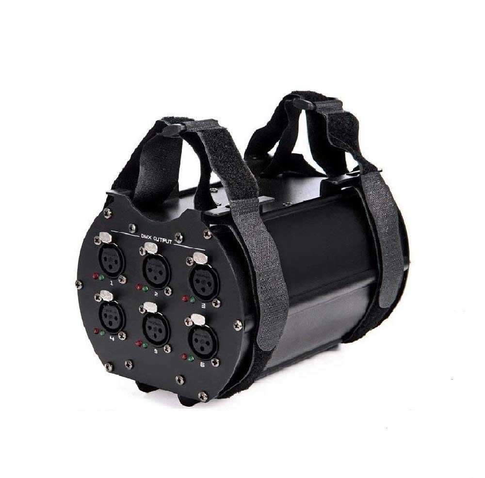 DMX Splitter 3PIN 新品未使用品 Amazon.com: MFL. DMX Splitter with One Input 6-Way Distributor 3