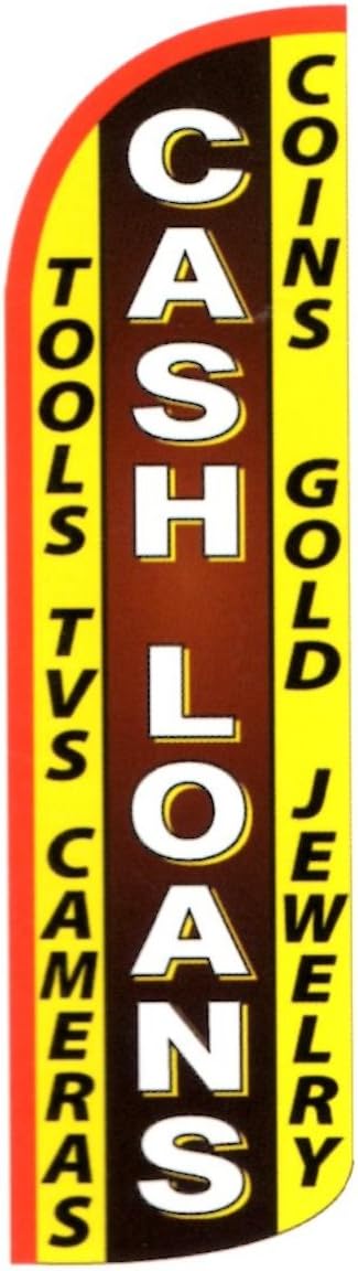 Cash Loans X-LargeWINDLESS Flag