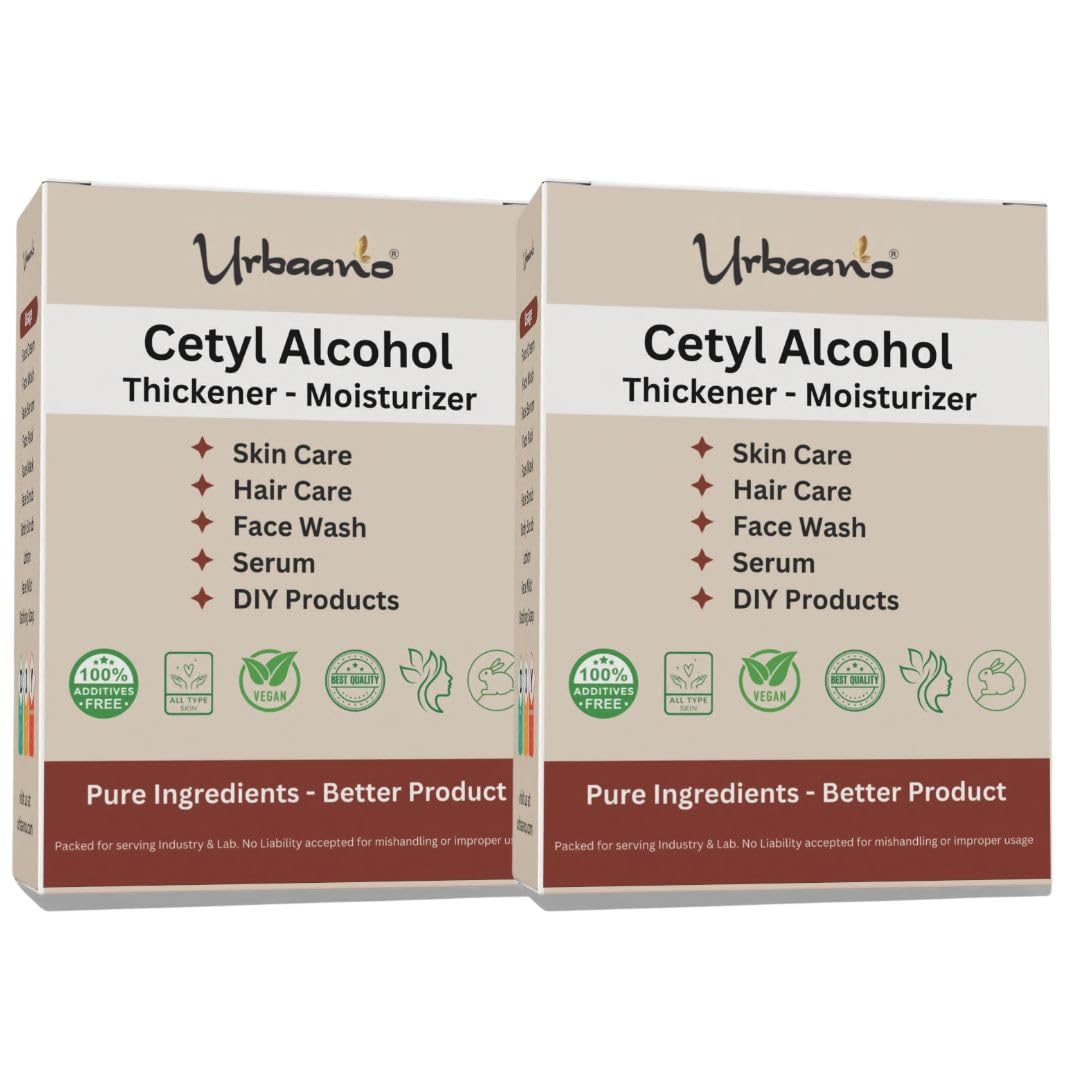 Cetyl Alcohol 300gm GINOL Granules, Making DIY Skin Care Cosmetics, Soaps - Thickeners, Emulsifiers & Moisturizer (150gm X 2)-image-8