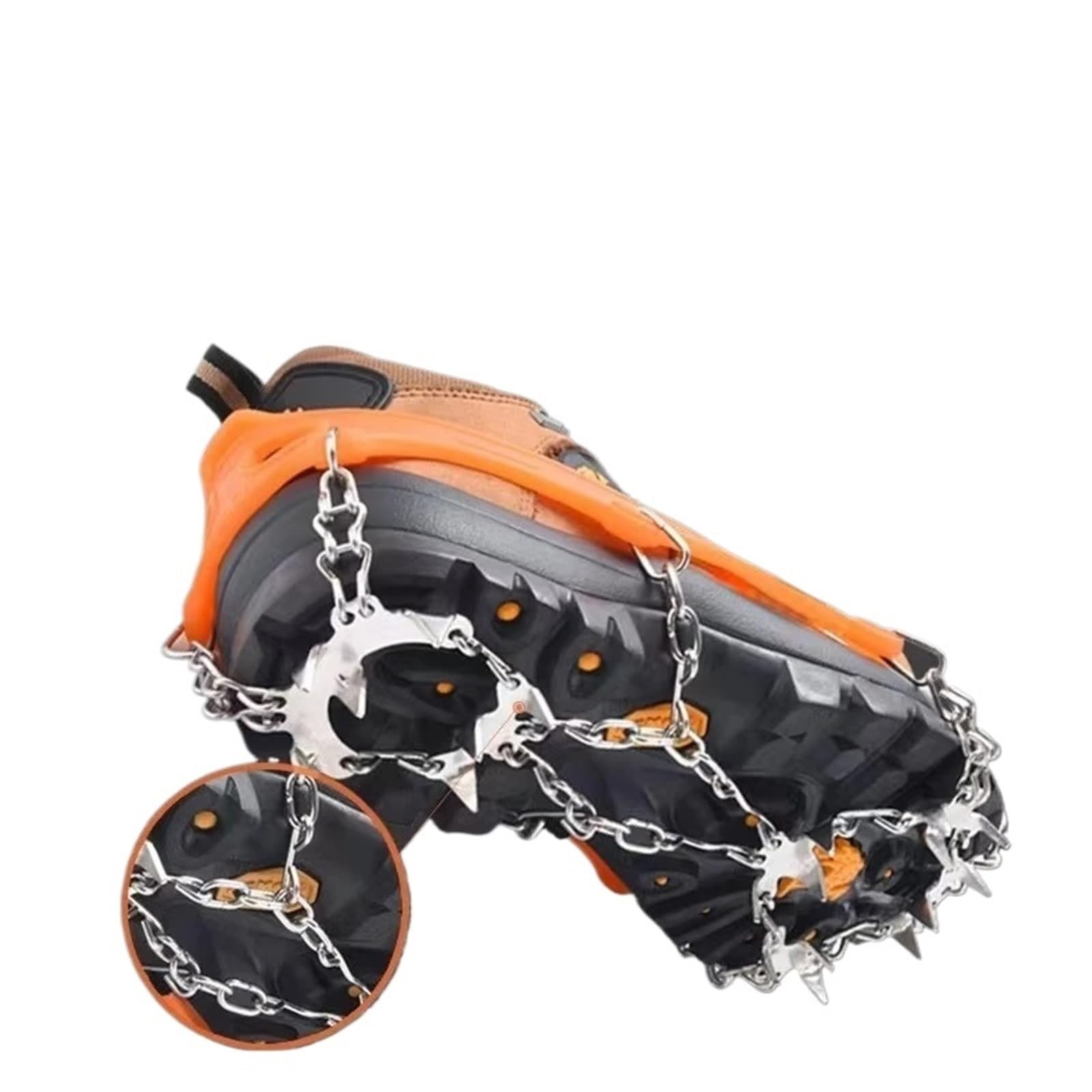 Grödel Klettern Steigeisen Steigeisen Schuh Abdeckung EIS Greifen Skifahren Klaue Outdoor Winter Spaziergang EIS Schnee Schuh Abdeckung