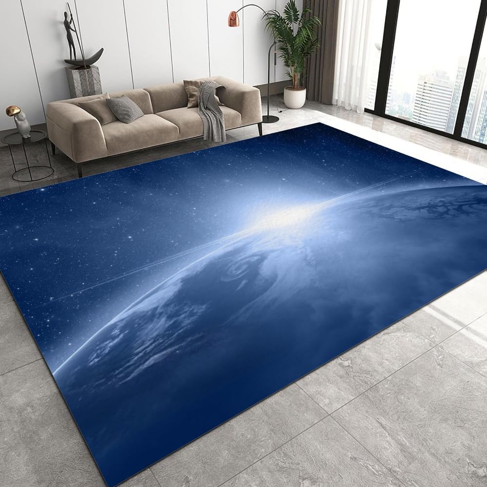 Tapis chambre ciel étoilé antidérapant grand format 180 x 280 cm