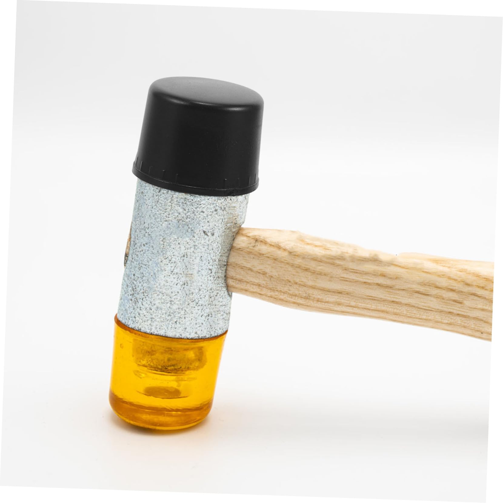 NULYLU 1 Pair Detachable Hammer Tool Hammer Attachment Hammer Parts Hammer Accessories Mallet Hammer Tips Mallet Hammer Replacement Tips Striking Hammer Replacement Tips Rubber