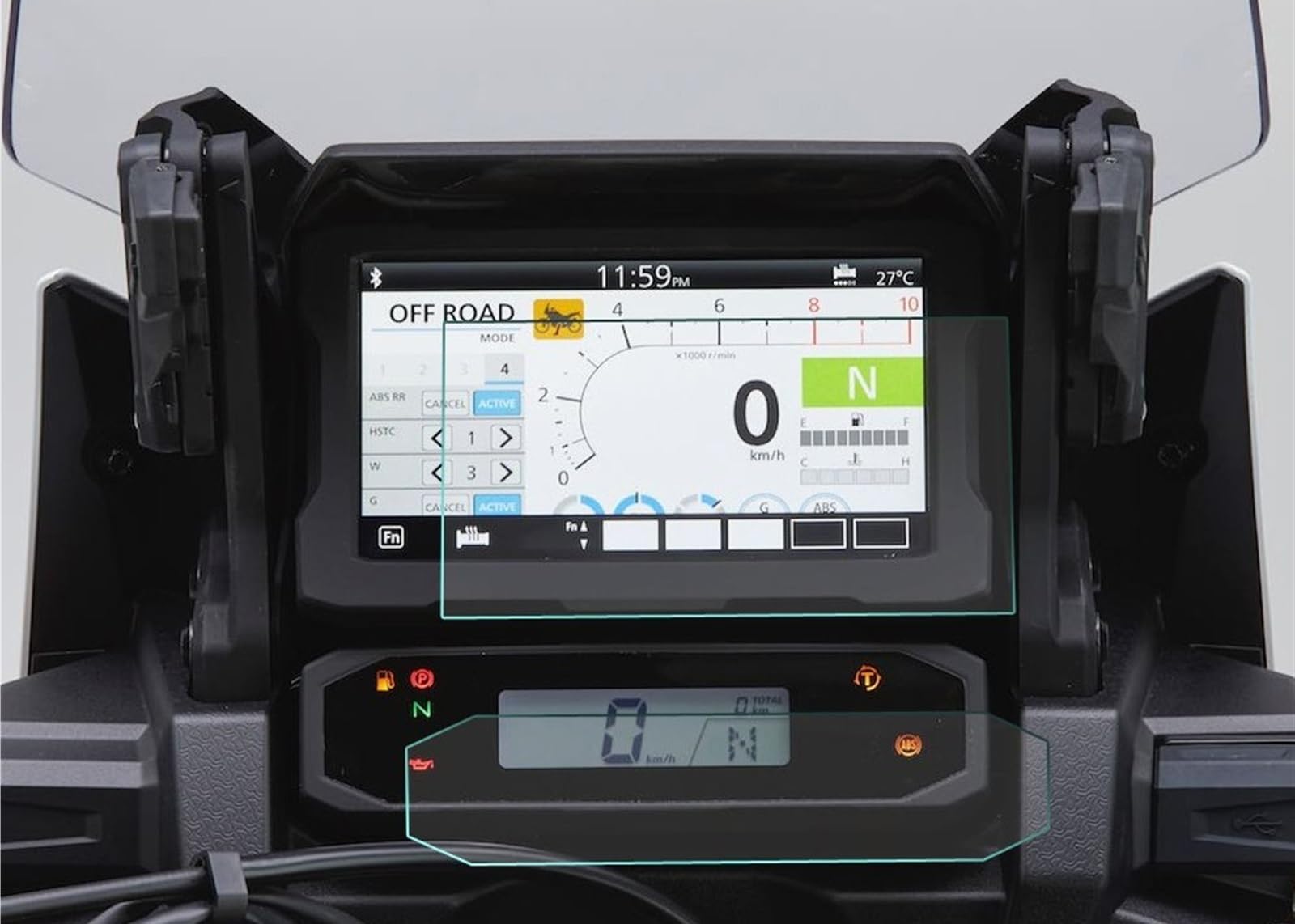 Protezione Schermo Cruscotto Speedo Angels Per Honda Africa Twin CRF1100L - Foto 2