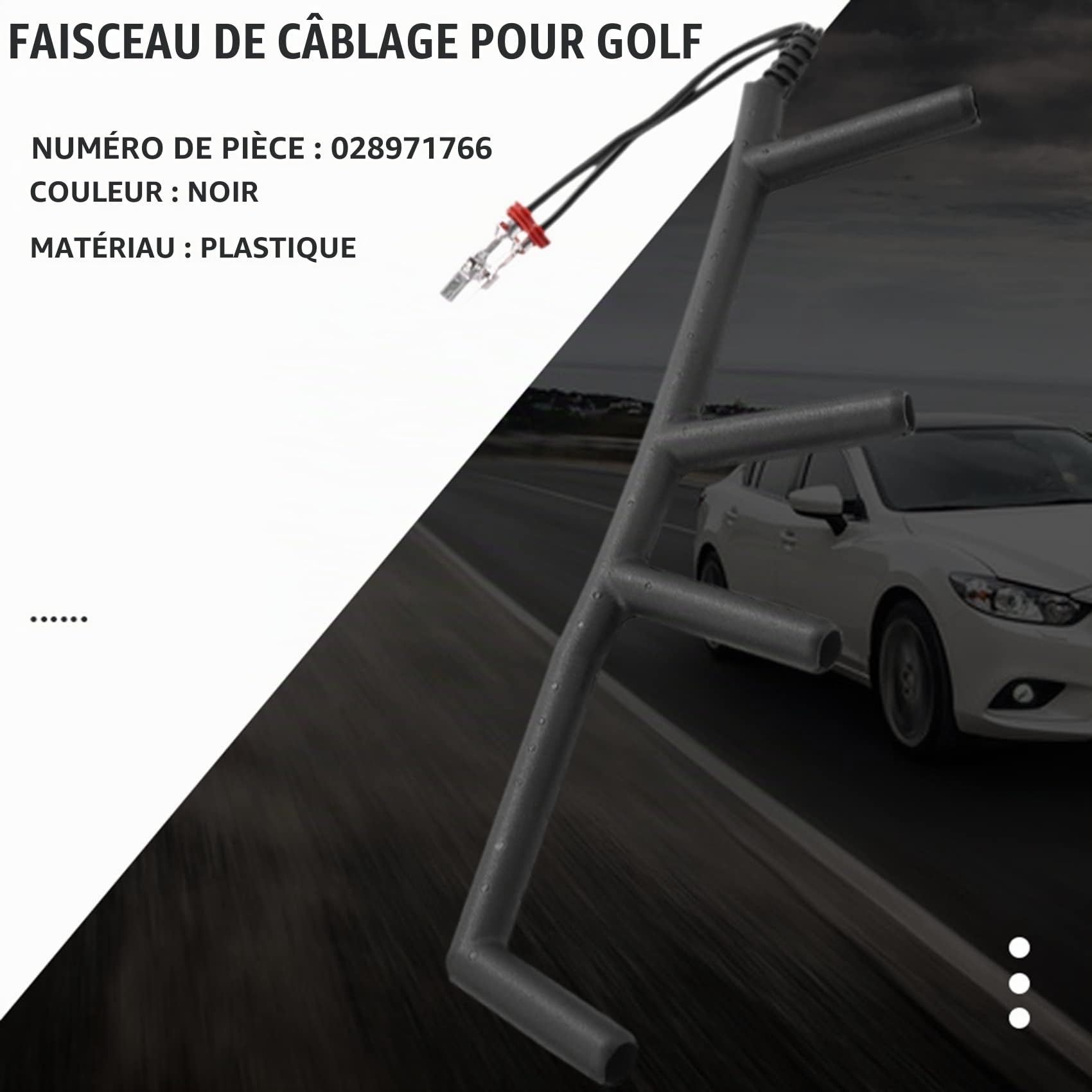 Faisceau de Câbles de Bougie de PréChauffage de Voiture pour Mk4 Mk3 B4 Golf 1997-2003 1.9 TDI L4 ALH 028971766