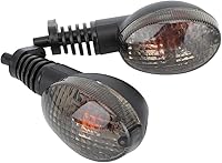 Vista 10 de Luz indicadora de giro para motocicleta, paquete de 2 lámparas de giro para modificación de motocicleta, repuesto para 250 EX250 2008-2012