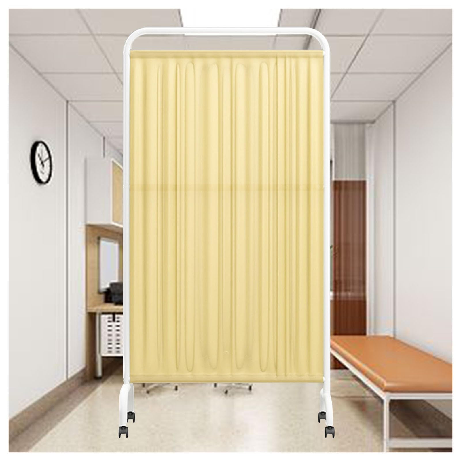 Paravent médical protégeant l'intimité des patients en salle de soin