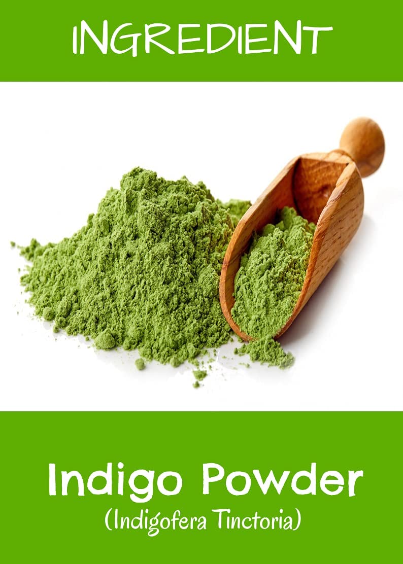 Ayurveda 100% Pure Indig Powder Powder for Hair Black Organic, Colour | Natural Care No Added Chemicals, No Ammonia- 100 gm