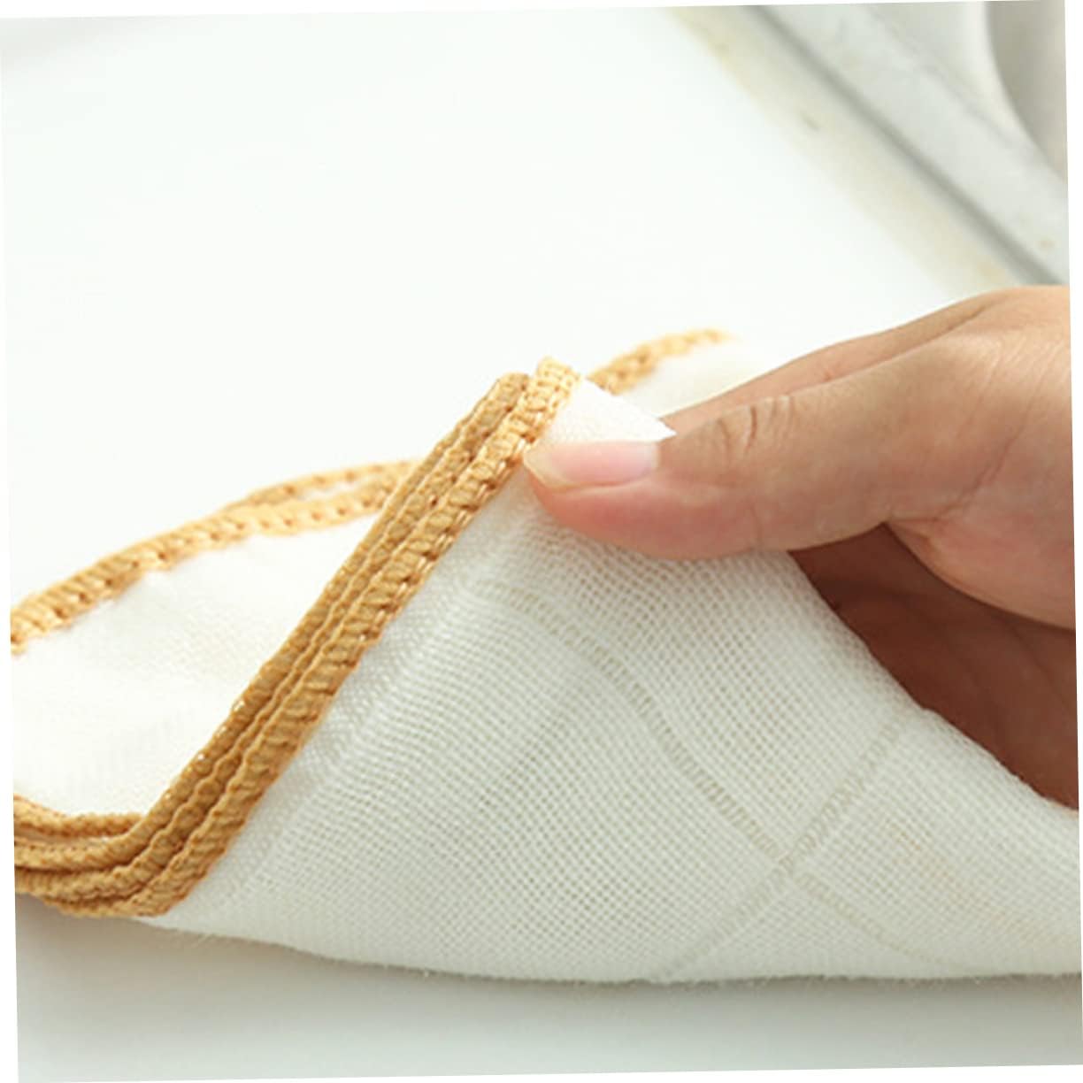 10pcs Absorbent Dish Drying Towels Kitchen Dishcloths Non-Slip Fiber Cloths for Cleaning Random Color