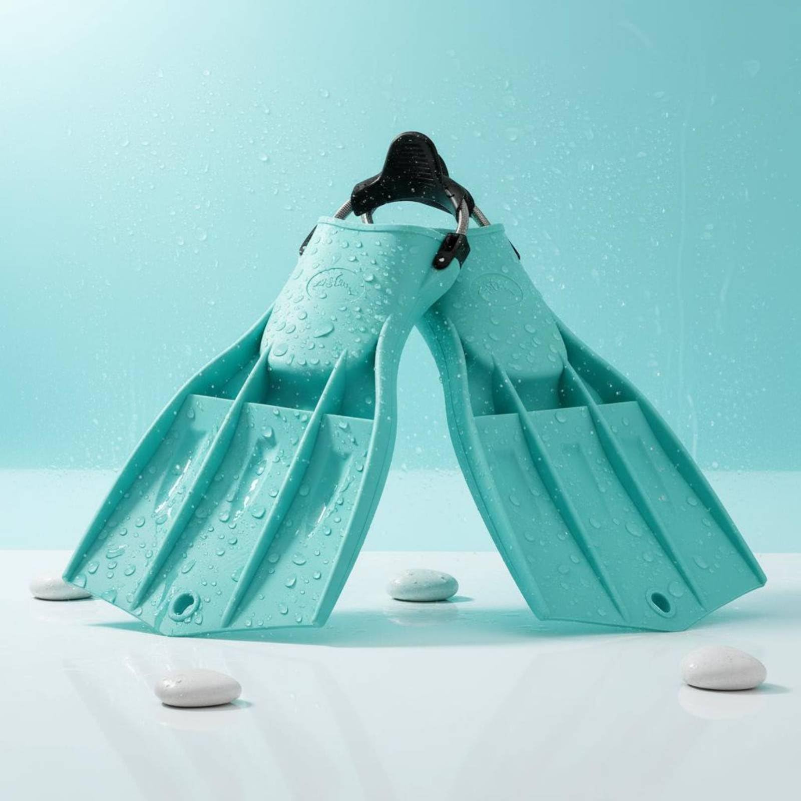 da Immersione Subacquee da Nuoto per Snorkeling con per Propulsione E Cinturino a Molla per Indosso Rapido Adatte a Immersioni Allenamento in Piscina