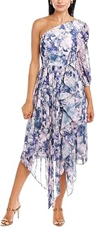 Kaylee One-Shoulder Midi Dress Size 16 Pink - Buy now