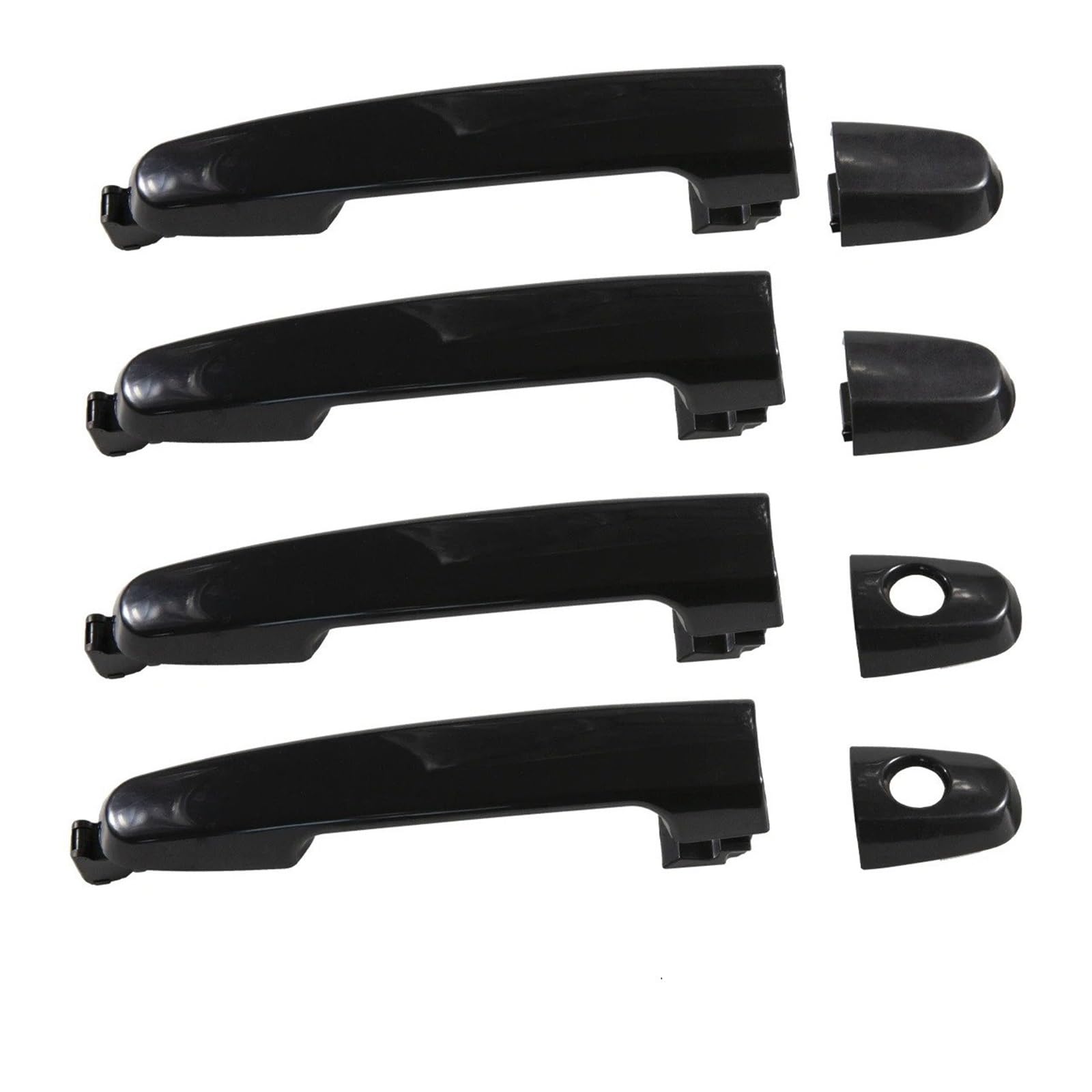 Punxdda Car Exterior Door Handle for Toyota for Camry for Highlander Innova Vios Fortuner Hilux Vigo for Corolla Matrix for Yaris Exterior Outside Door Handle