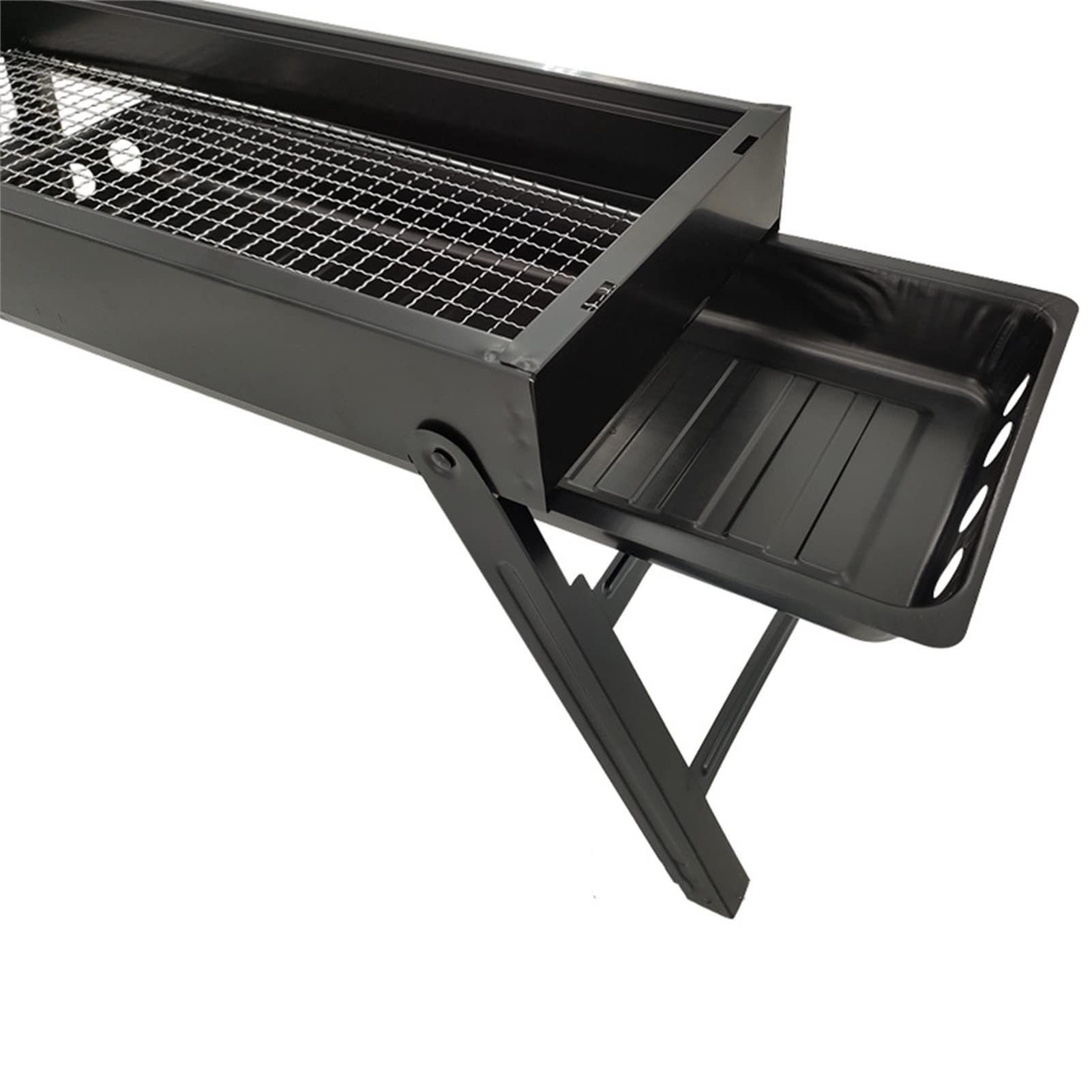 Qcwwy Składany Grill Węglowy Przenośny BBQ, Grill Bez Dymu, for ((Ok.