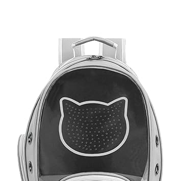 Meri SHOPP Pet Carrier Backpack Space Capsule Dog Cat Outdoor Carrying Bag Grey