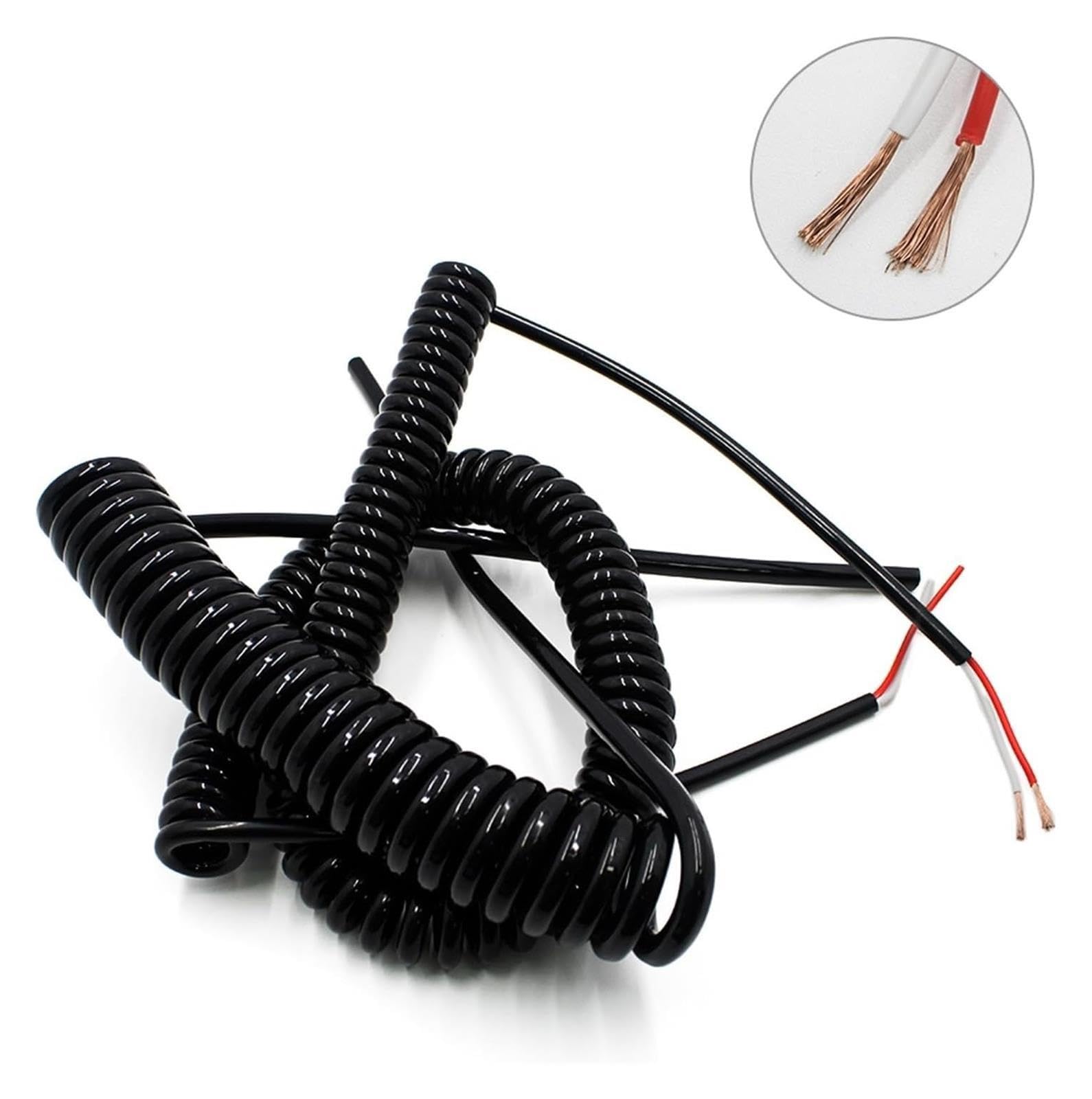 Elastyczny kabel sieciowy zwijany z miedzi/PU