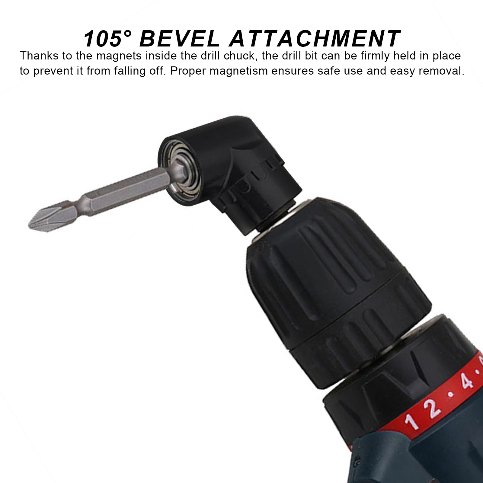 Pil Bit Drill Bit Extension Right Angle Drill Attachment Adapter 105° Impact ...