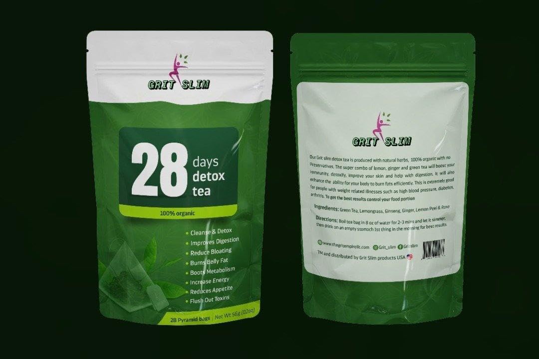 Gritslim 28 Days Detox Tea