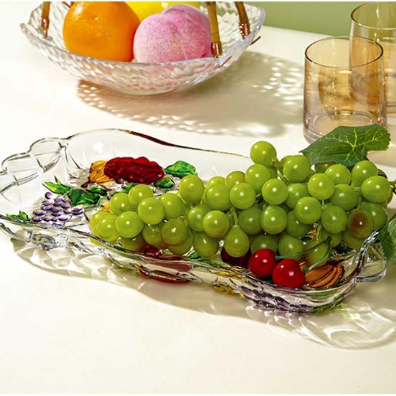Colorful Fruit Platter Creativity Dried Household Dim Sum Plate Pallet