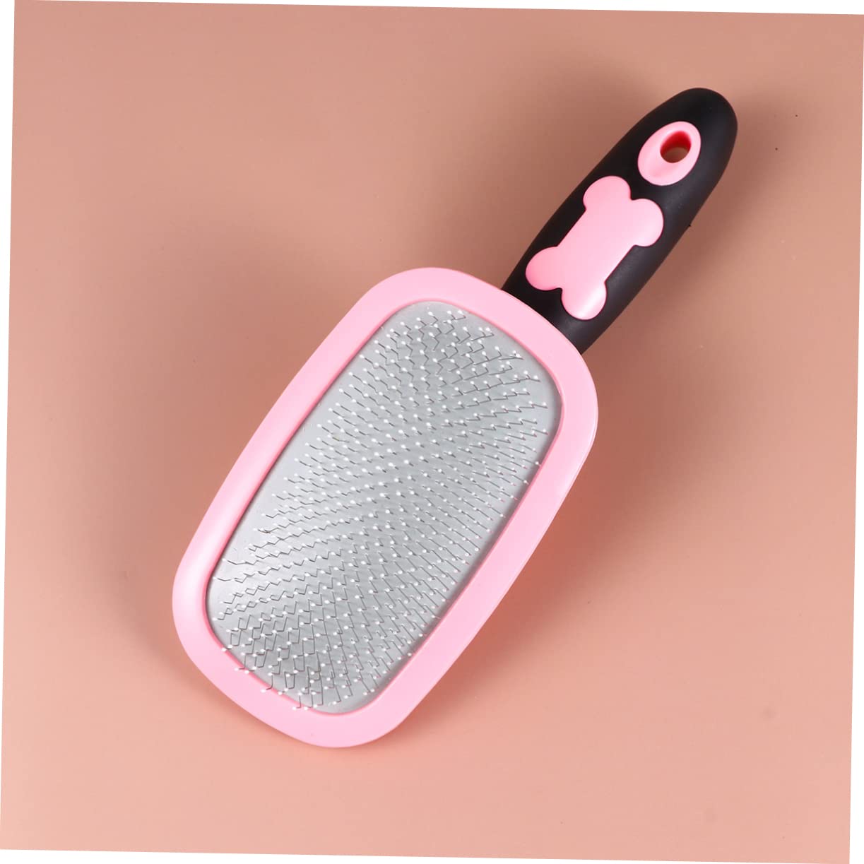 INOOMP 3piezas Cepillo De Masaje Para Limpieza De Herramienta De Para y Gatos Grande Color Rosa