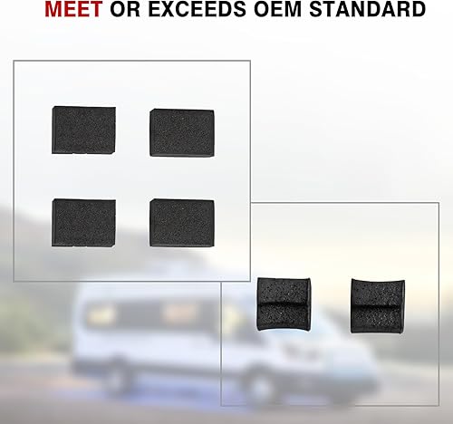 Miniatura 2 de ZONFANT 366121 Kit de reparación de tobogán de RV, kit de reparación de triple rack para RV en pared deslizante