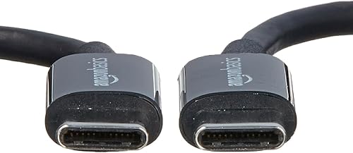 Miniatura 2 de Tienda Basics Cable de carga USB tipo C a USB tipo C 2.0 - 3 pies, negro