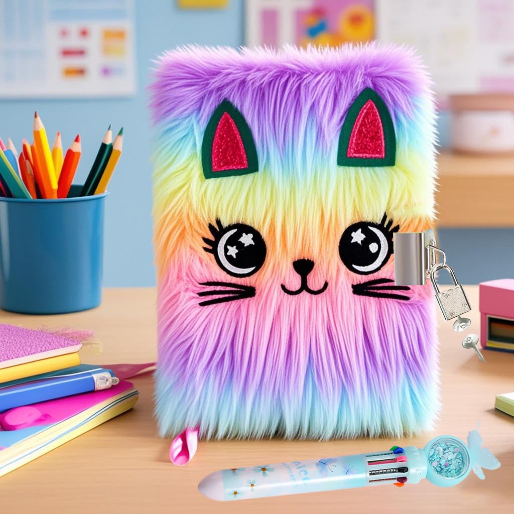 Amazon.co.jp: 鍵付きノート 日記帳 鍵付きノート 鍵付き 猫日記 A5 鍵