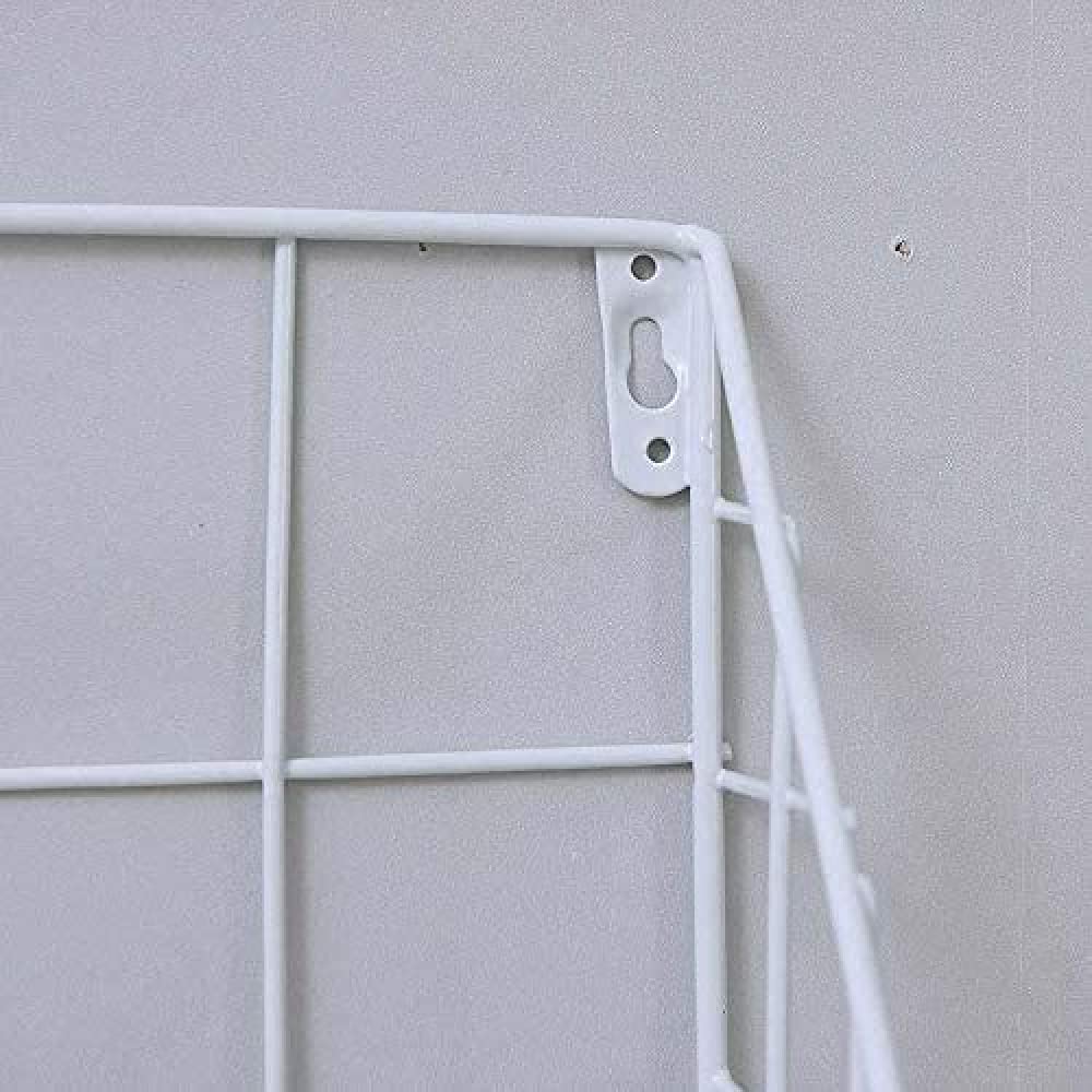 Zeitschriftenständer Aus Metall Zeitschriftenständer An Der Wand Befestigter Zeitschriftenständer Für Wohnzimmer, Badezimmer Oder Schlafzimmer-Nero