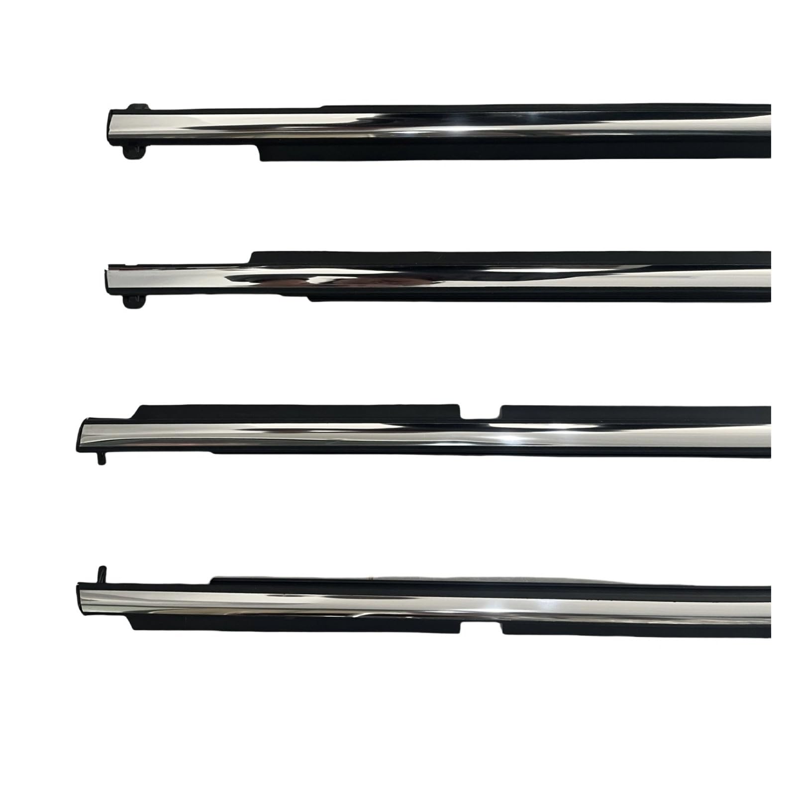 Iukmrt One Color For Toyota Chrome 75712-60090 4 X Car Window Weatherstrip Moulding Trim Seal Belt Outer Glass Car Door Seal Protector
