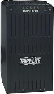 Tripp Lite SMART2200NET 2200VA 1700W UPS Smart Tower AVR 120V XL DB9 for Servers, 6 Outlets