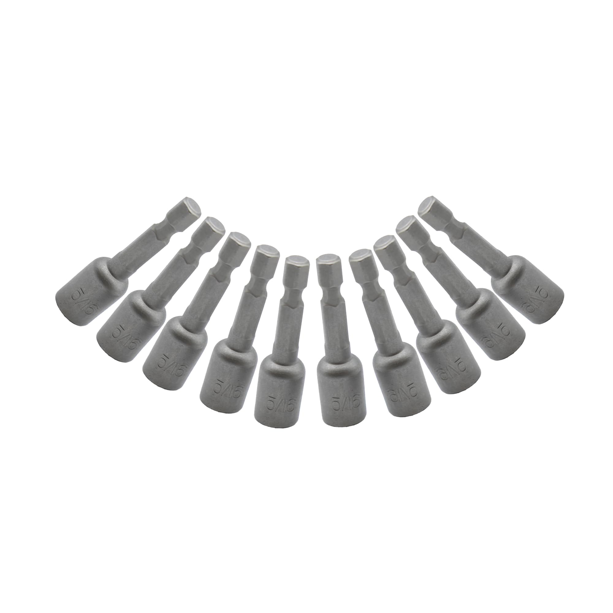 TEMO Impact Nut Driver Set - 10 Pieces -2 TEMO Impact Nut Driver Set - 10 Pieces -2