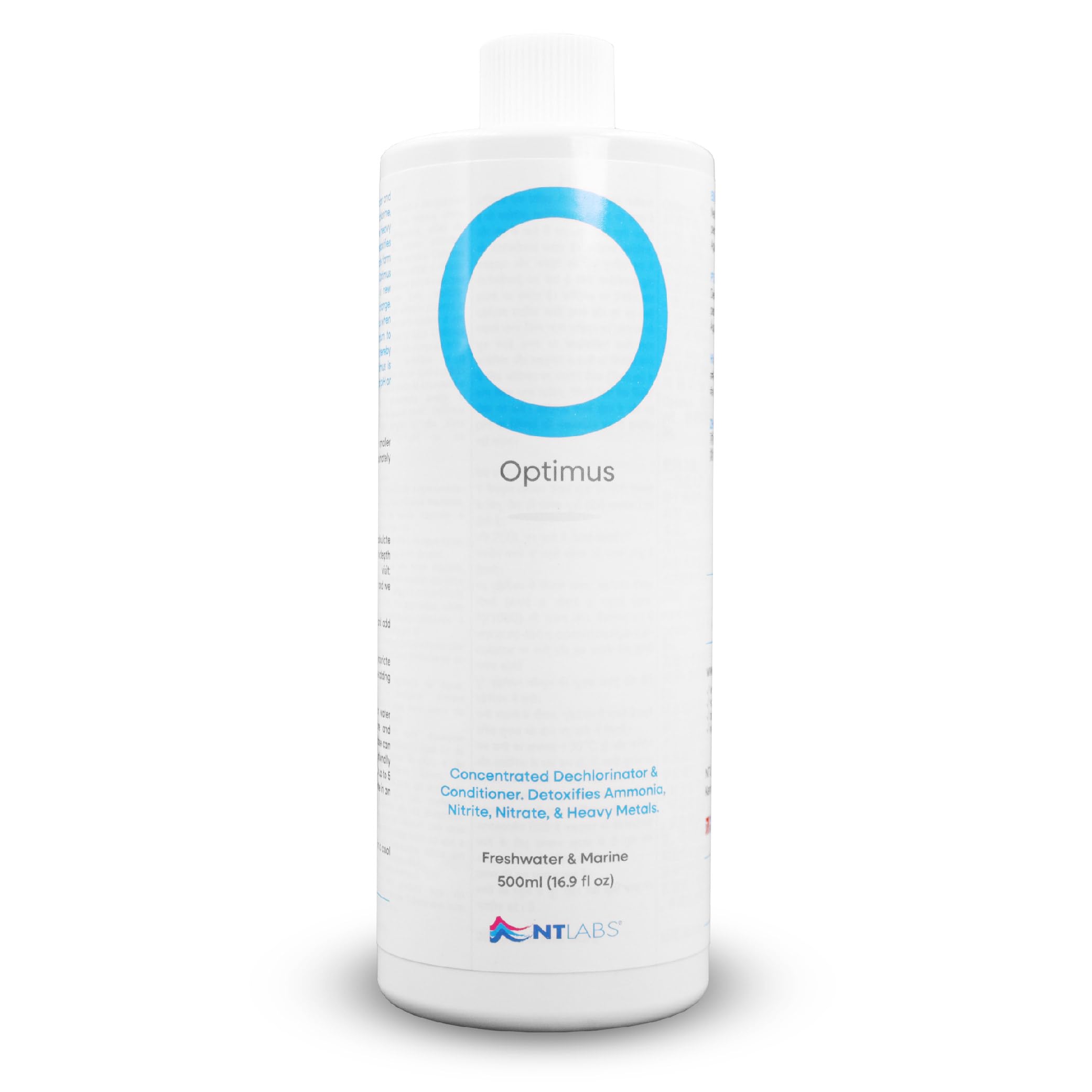 NT Labs Optimus Pond & Aquarium Water Conditioner (500ml Treats 20,000L)