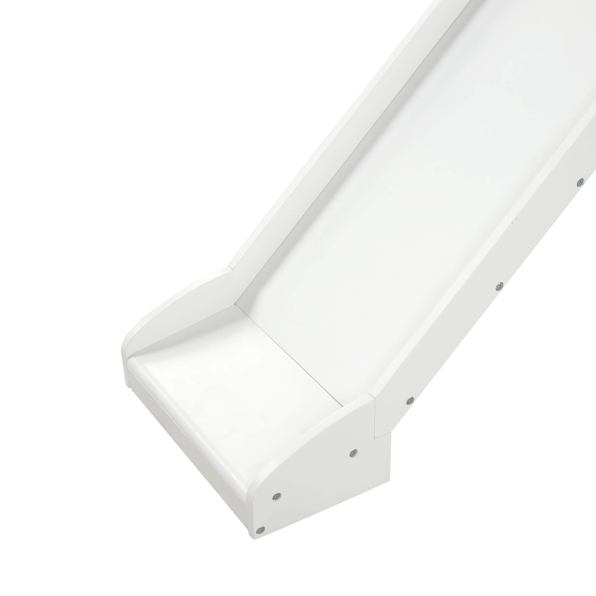 Twin Loft Bed with Slide and Drawers, Wood Storage Loft Bed Frame with Staircase, Twin Size