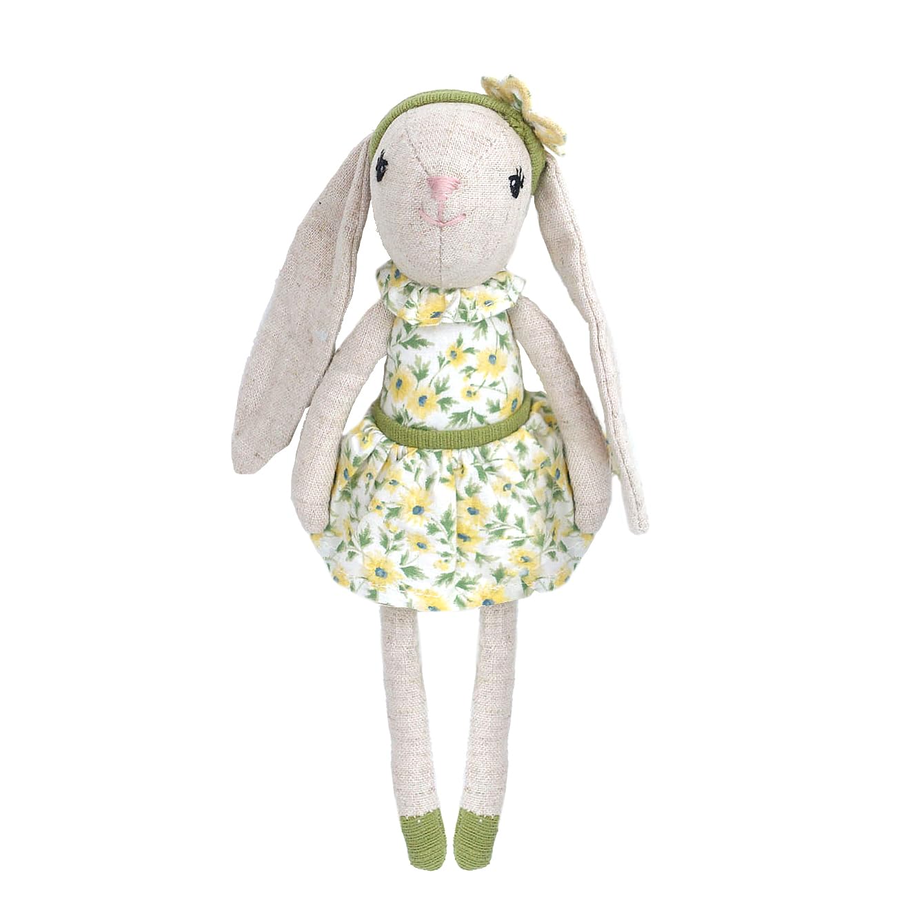MON AMIDaisy The Bunny Stuffed Doll - 9", Soft & Cuddly Plush Animal Doll, Use as Toy or Room Décor, Great Gift for Kids of All Ages