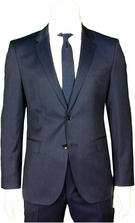 Amazon.com: Hugo Boss Traje de James/sharp de rayas azul marino para  hombre, Marino : Ropa, Zapatos y Joyería