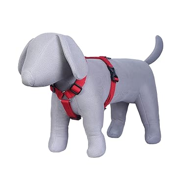 Pets Like Dog Polyester Full Harness Red(Small)