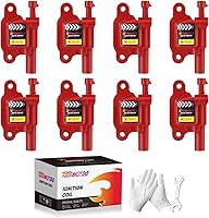 Vista 9 de Paquete de 4 bobinas de encendido compatibles con Mini Cooper 2007-2015/Cooper Countryman L4 1.6L 2011-2016, repuesto para 12137575010, UF598