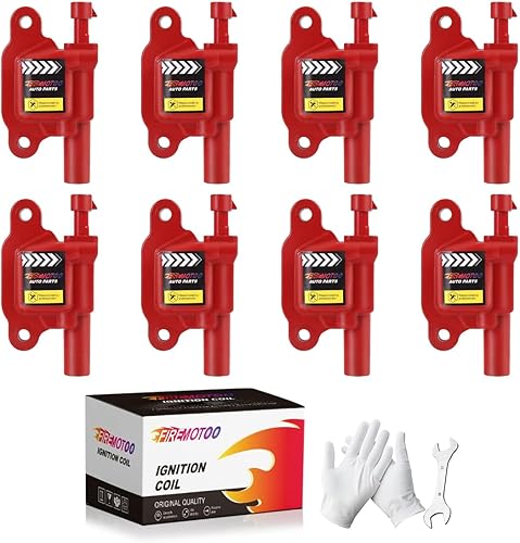 Miniatura 9 de Paquete de 4 bobinas de encendido compatibles con Mini Cooper 2007-2015/Cooper Countryman L4 1.6L 2011-2016, repuesto para 12137575010, UF598