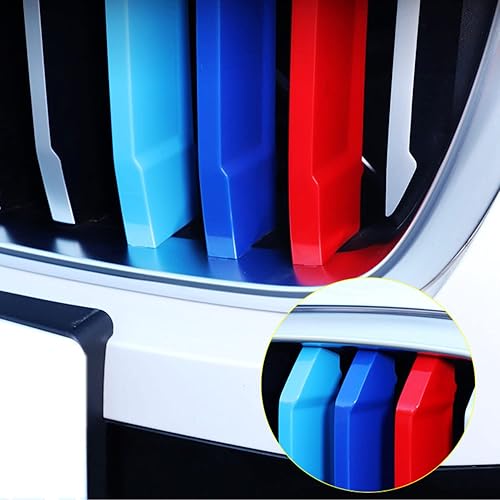 Miniatura 6 de Tiras de inserción de parrilla tricolor Compatible con BMW X3 2022 2023 2024 2025 Accesorios para con parrilla de riñón estándar