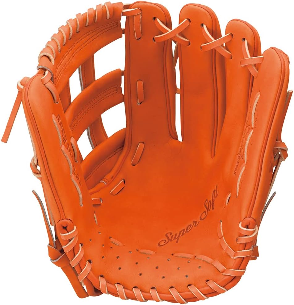 SSK SSS21607L22 Softball Grab Super Soft All-Round Orange Right Throw