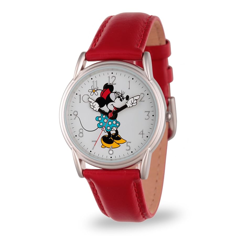【Disney】メノウ カメオ ミニー ヴィンテージ Amazon | Disney Women's 'Minnie Mouse' Quartz Metal Watch