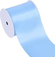 Vista 163 de YAMA Cinta de satén de doble cara, 7/8 pulgadas, 25 yardas para envolver regalos, color rosa