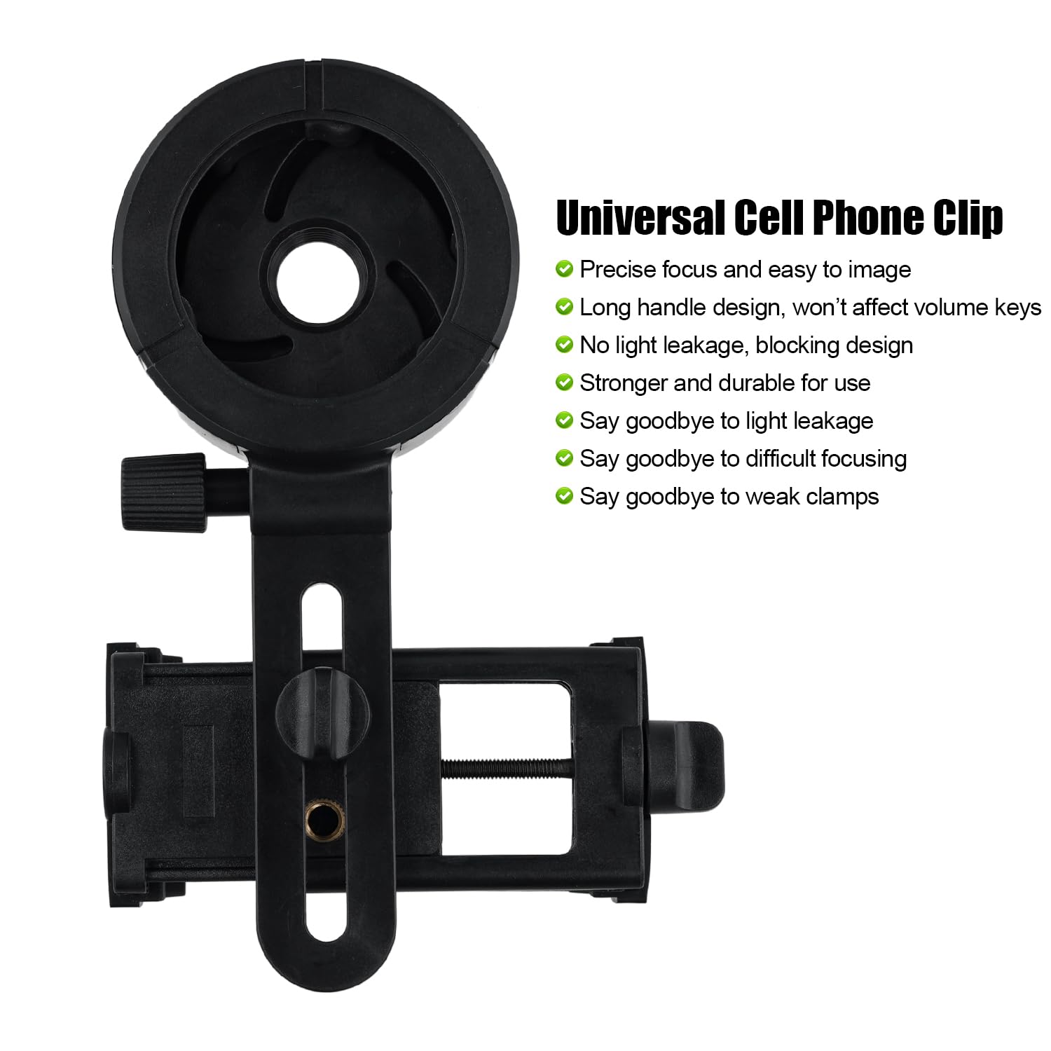 Supporto Universale Smartphone Per Binocoli E Telescopi - Adattatore Gosky Per Fotografia Digitale - Foto 8