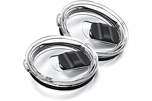 2-Pack Yeti Tumbler Lid: Spill proof, No Spill, Compatible with Yeti 20oz...