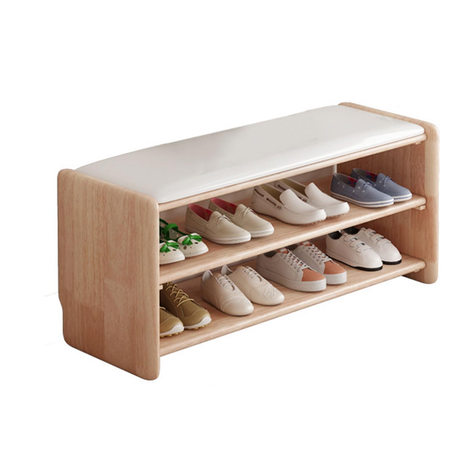 Tabouret à chaussures nordique pour stopper le désordre de l'entrée de maison