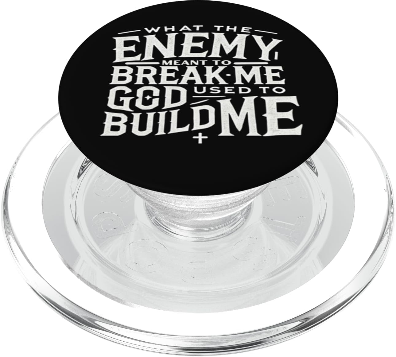 Inspirational Testimony Christian Religious Faith Phone Grip PopSockets PopGrip for MagSafe