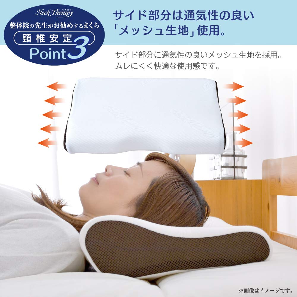 Amazon｜寝具のドリーム 頸椎安定枕 約32×54cm 整体師が勧める 低反発
